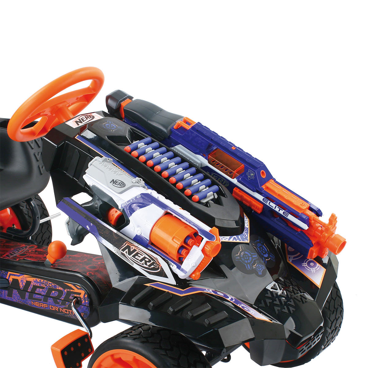 Nerf Battle Racer Pedal Go Kart (4-10 Years)