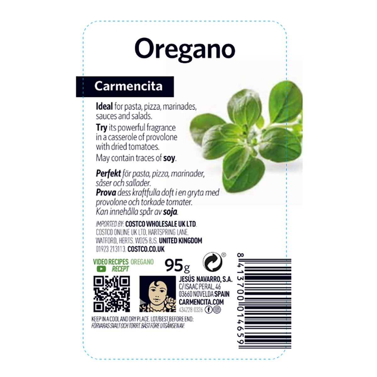 Carmencita Oregano, 95g Carmencita Oregano, 95g