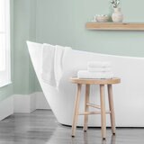 Grandeur 100% Hygro Cotton Bath Towels, Pack of 2 in White
