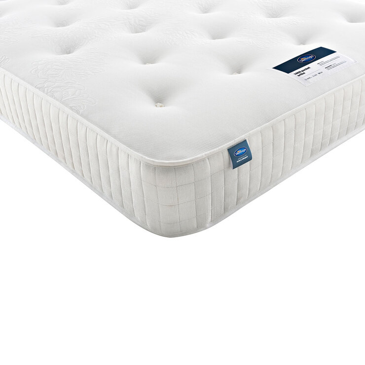 Silentnight 1400 Pocket Ortho Mattress & Slate Grey Divan in 4 Sizes