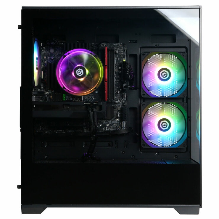CyberPower, AMD Ryzen 5, 16GB RAM, 1TB SSD, NVIDIA GeForce RTX 5060, Gaming Desktop PC