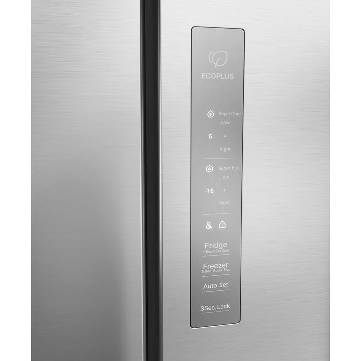 Haier Series 3 HCR3818EWMM Multi Door Fridge Freezer, E Rated in Silver