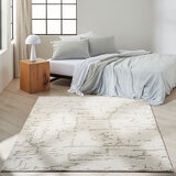 Calvin Klein CK009 Sculptural Rug in Ivory, 160 x 221 cm