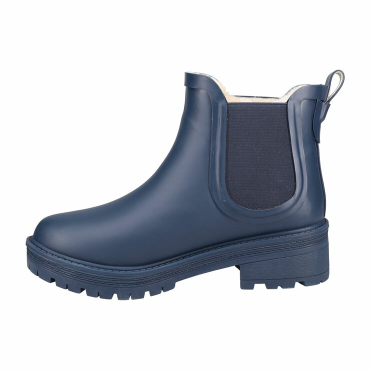 Weatherproof Ladies Fur Lined Boots in Navy