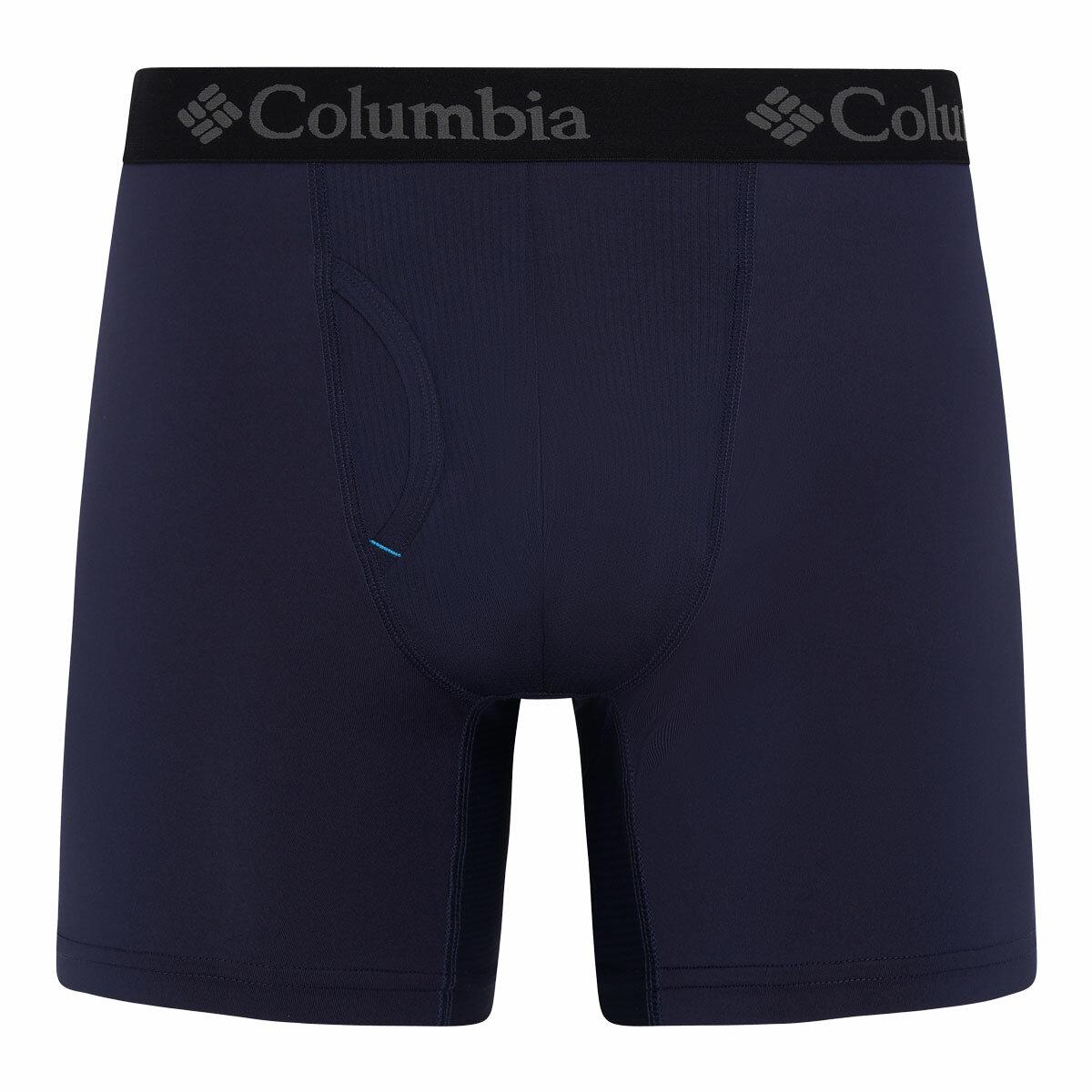 Columbia Men's Performance Stretch Boxer Briefs, 5 Pack in Navy