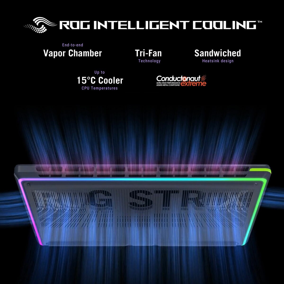 ASUS ROG Strix G18, Intel Core Ultra 9, 32GB RAM, 2TB SSD, NVIDIA GeForce RTX 5080, 18 Inch Gaming Laptop, G815LW-S9005W
