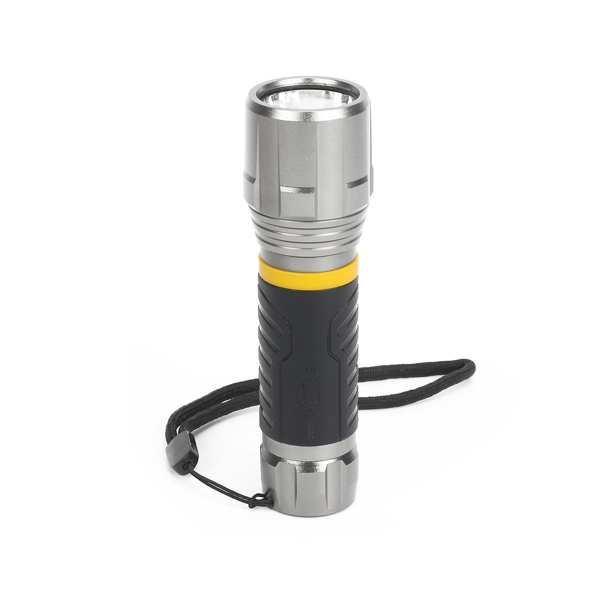 Stanley NonSlip 250 Lumen (12.5cm) Aluminium LED Torch Model 65393