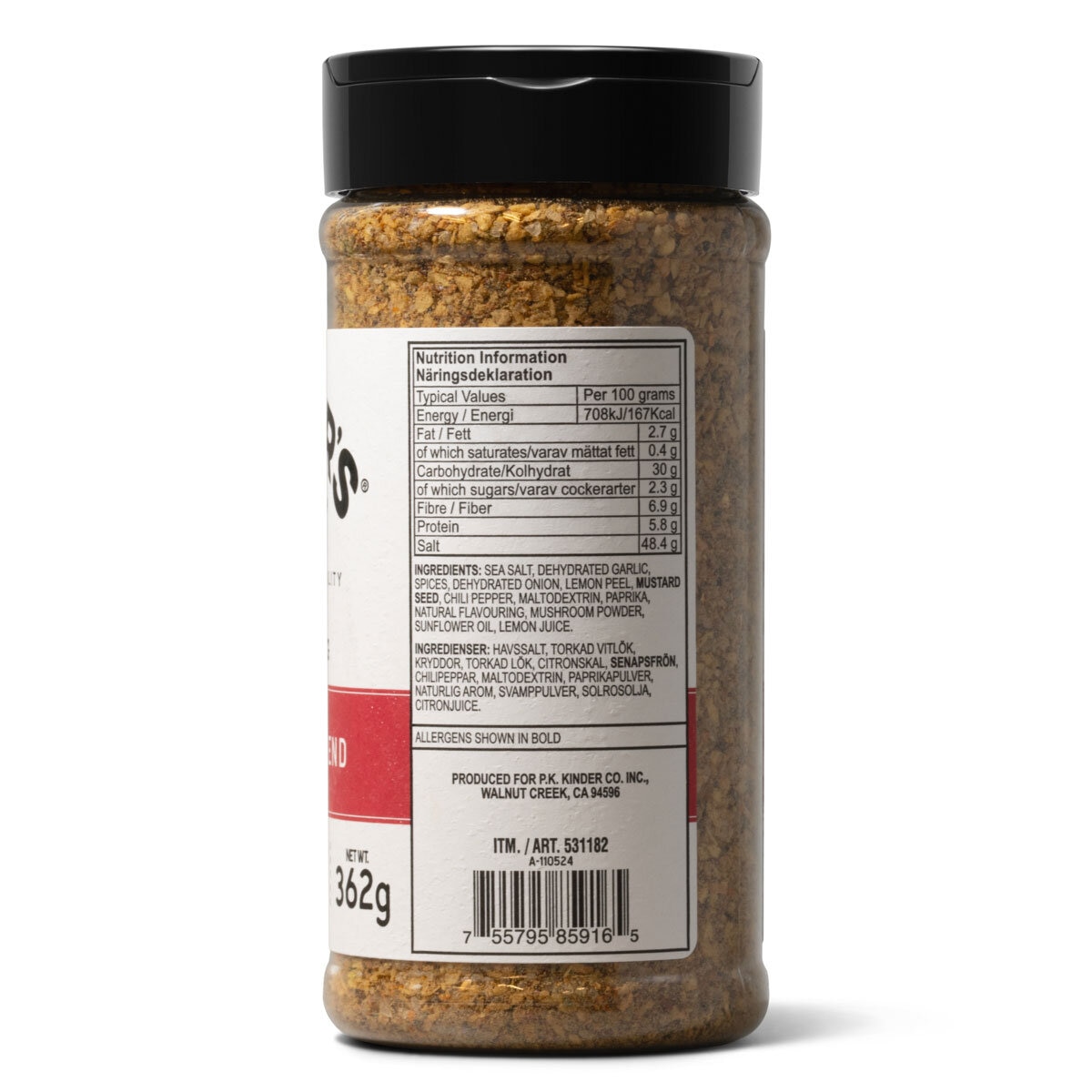 Nutritional Information