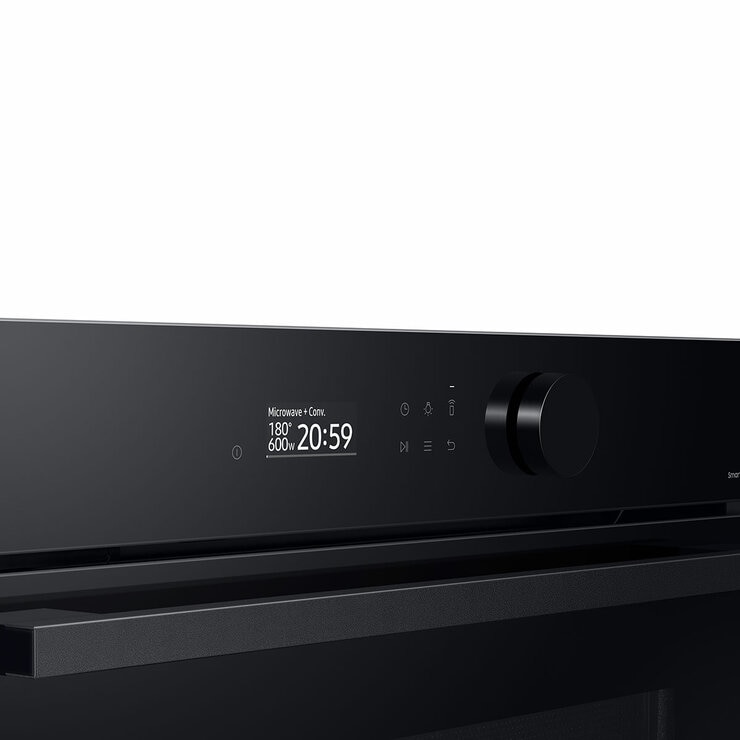 Samsung Series 5 Microwave Combi NQ5B5763DBK/U4 50L Smart Compact Oven, Clean Black