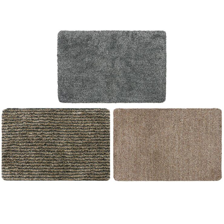JVL Kensington Barrier Door Mat in 3 Colours and 2 Sizes Costco UK