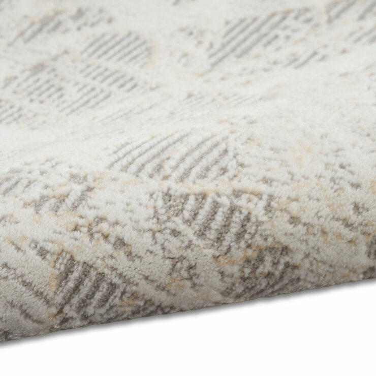 Calvin Klein Rush Grey Ivory Rug, in 2 Sizes
