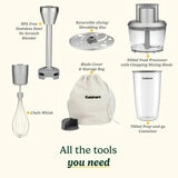 Lifestyle image of ways Cuisinart Power Blend Immersion Blender what's in the box Lifestyle image of ways Cuisinart Power Blend Immersion Blender what's in the box