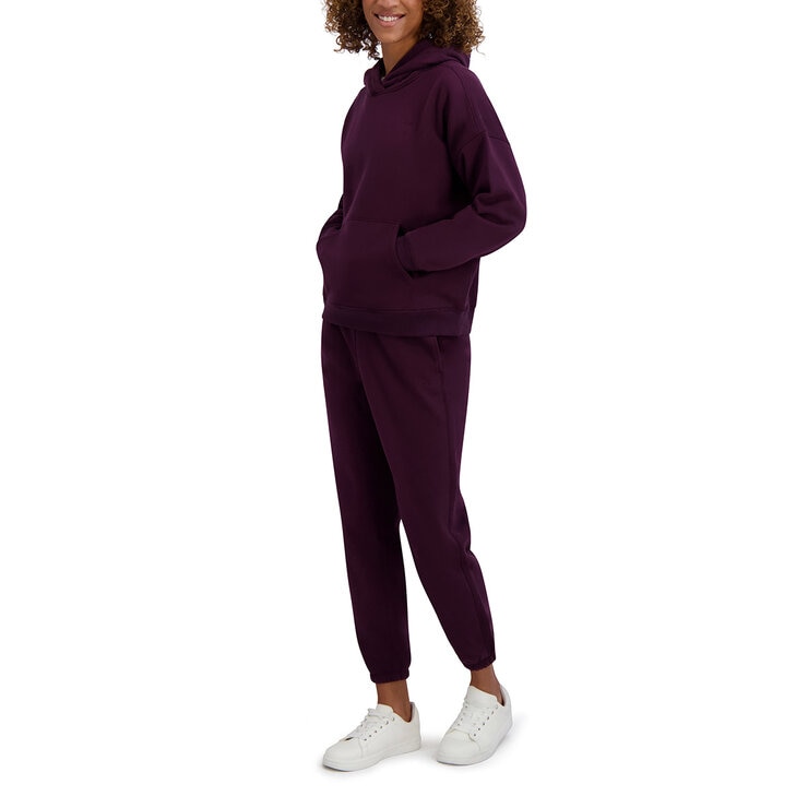 DKNY Sport Women's Fleece Jogger in Purple
