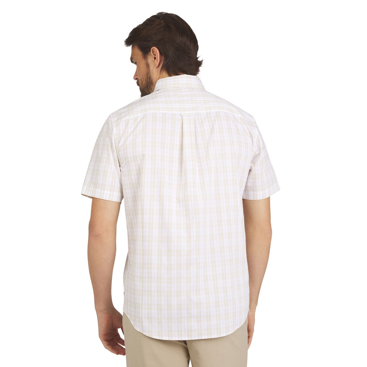 Chaps Men’s Easy Care Shirt in Khaki