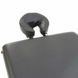 Studio image of the adjustable face cradle