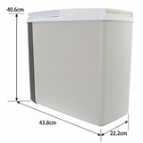 Koolatron 12V Electric Cooler 17L, Cool/Warm Box with Adjustable Strap in Grey