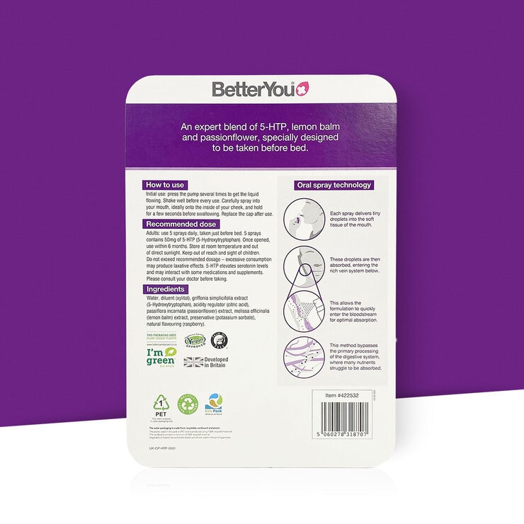 BetterYou Lights Out Oral Spray, 2 x 50ml BetterYou Lights Out Oral Spray, 2 x 50ml