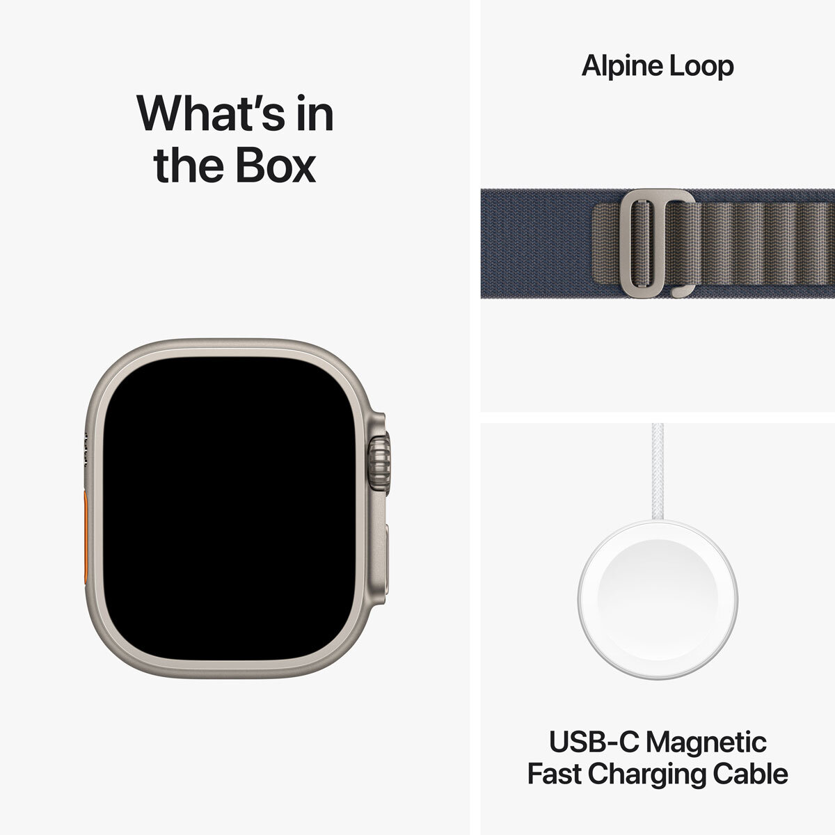 Buy Apple Watch Ultra GPS + Cellular, 49mm Titanium Case with Blue Alpine Loop at costco.co.uk