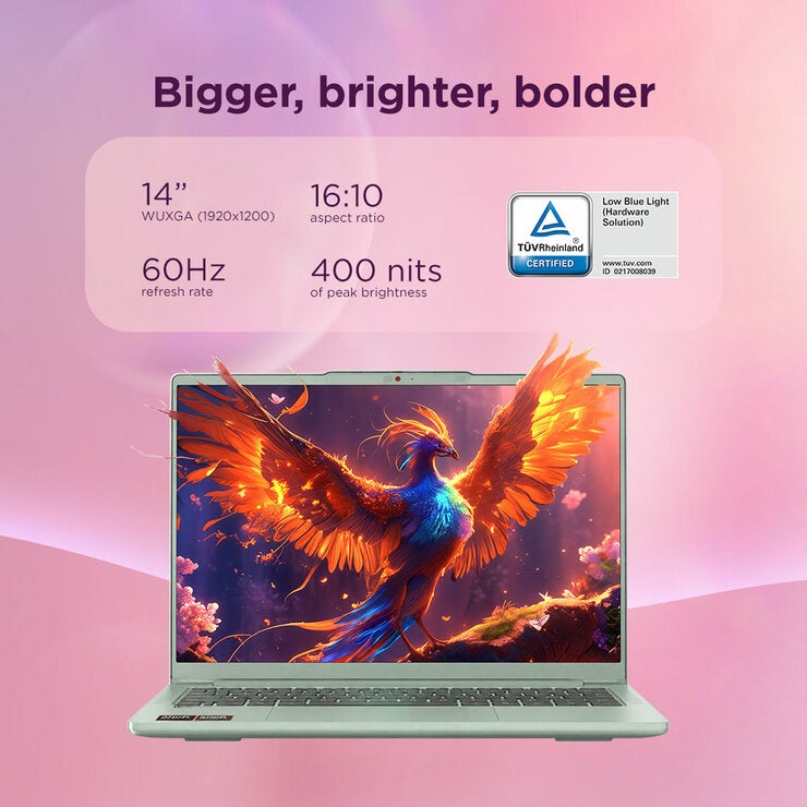 Lenovo IdeaPad Slim 5, Copilot+ PC, AMD Ryzen AI 5, 16GB RAM, 512GB SSD, 14 inch Laptop, 83S1000SUK