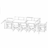 SunVilla Anchor 9 Piece Sling Dining Set + Cover SunVilla Anchor 9 Piece Sling Dining Set + Cover