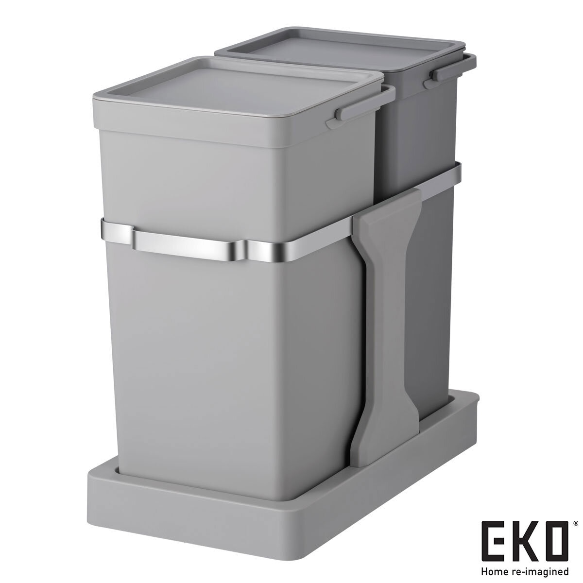EKO Deco Duo Pull out Recycling Bin 20+15L at costco.co.uk