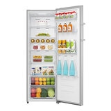 Hisense RL415N4ACE Upright Fridge, E Rated, In Stainless Steel