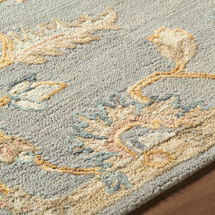 Livabliss Arnold Wool Cream Rug, In 2 Sizes