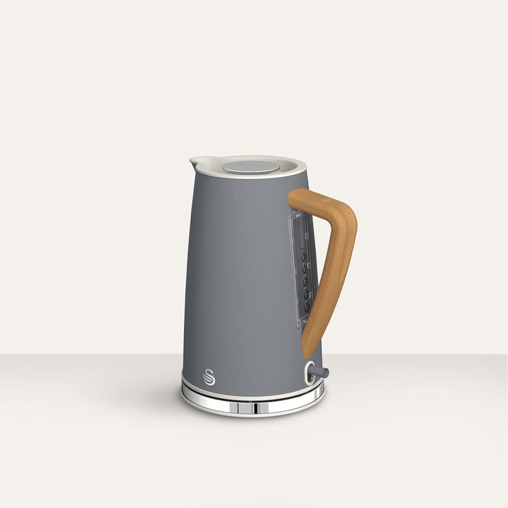 Swan 1.7L Nordic Style Cordless Kettle, Grey SK14610GRYN Costco UK