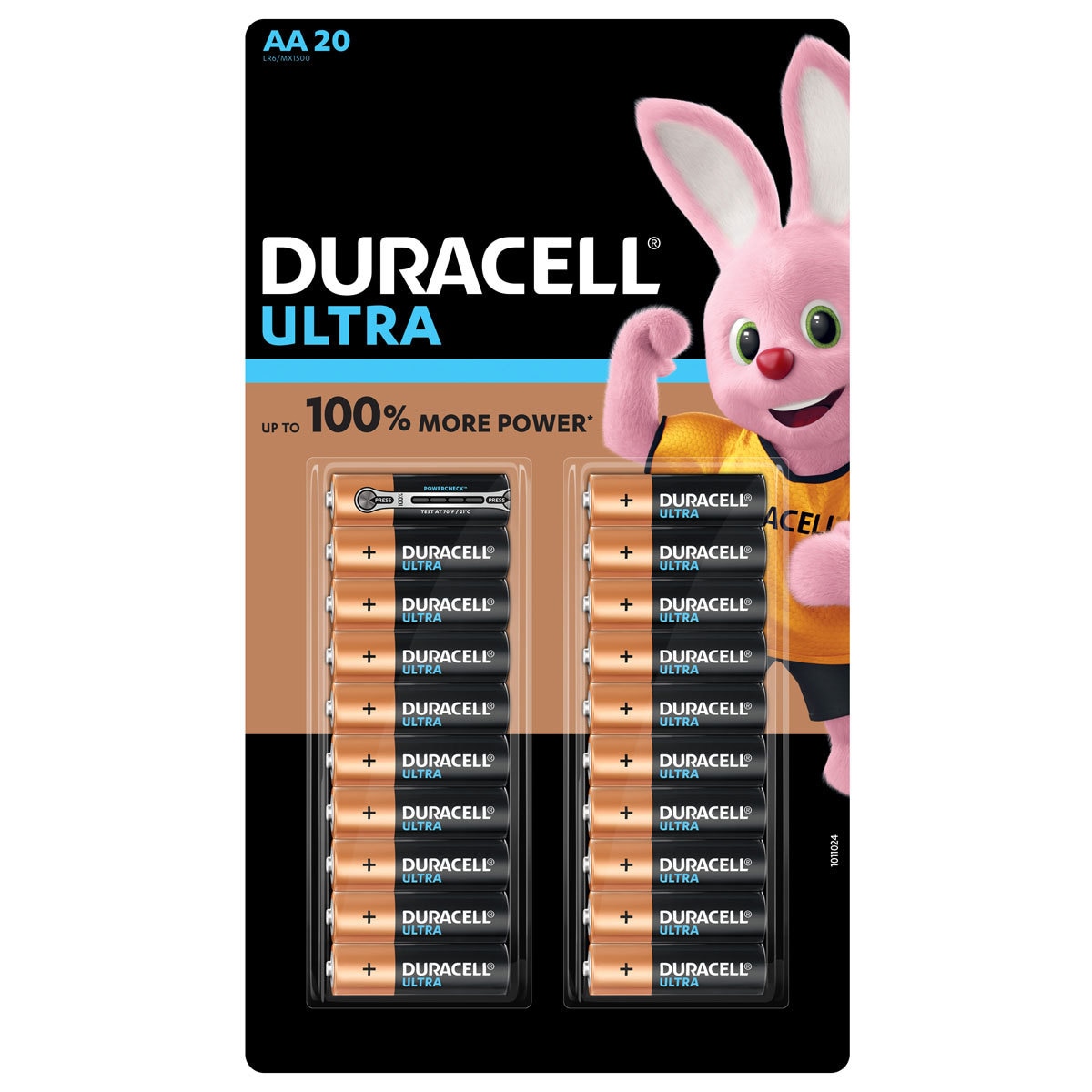 Duracell Ultra Power AA Alkaline Batteries 20 Pack Costco UK
