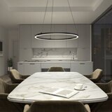 Artika Novato RGBW 28" 240V Pendant in Black
