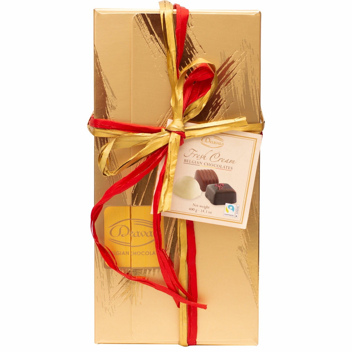 Deavas Fresh Cream Ballotin in Gold Box, 400g Deavas Fresh Cream Ballotin in Gold Box, 400g