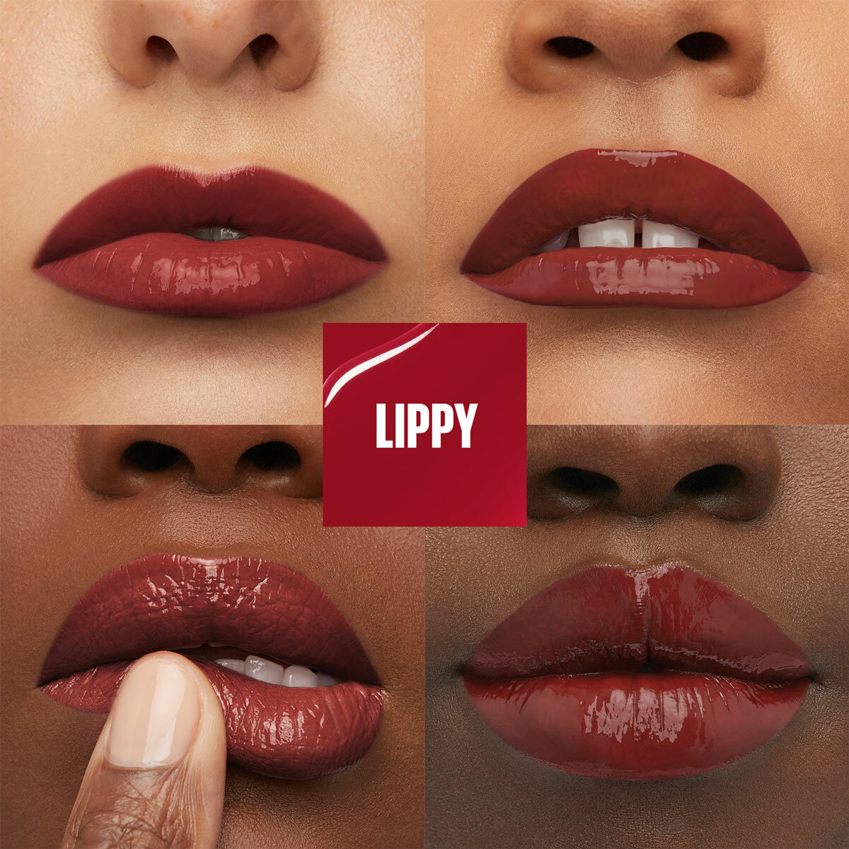 image of lipstick in shade Lippy
