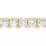 Yellow Gold 5ctw Tennis Bracelet