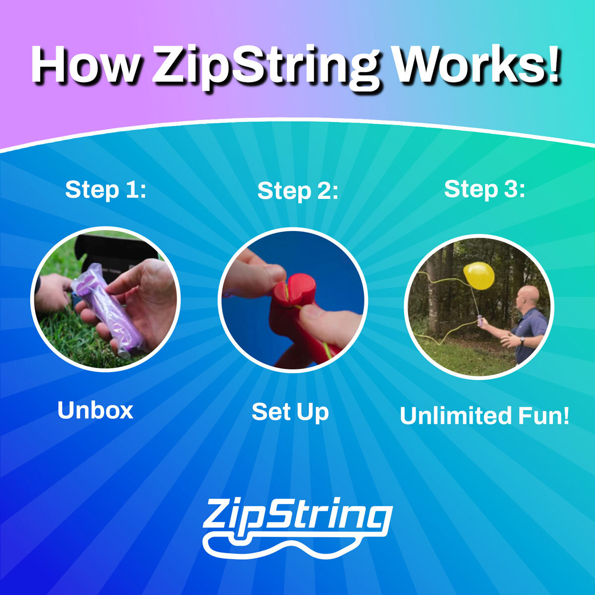 Zipstring Twin Pack (8+ Years)