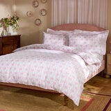Cath Kidston Pink Ribbons And Bows Reversible Cotton Duvet Cover Set In 4 Sizes Cath Kidston Pink Ribbons And Bows Reversible Cotton Duvet Cover Set In 4 Sizes