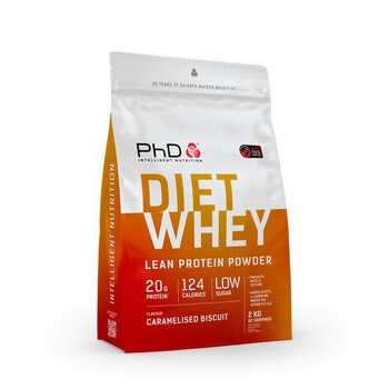 PHD Caramised Biscuit Flavoured Whey Protein, 2kg