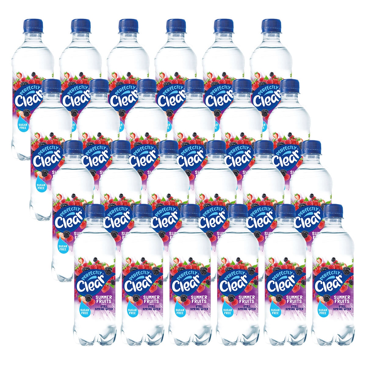 Perfectly Clear Summer Fruits Still, 2 x 12 x 500ml