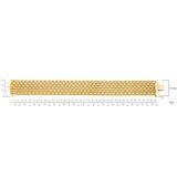 18ct Yellow Gold Bombay Bismark Bracelet
