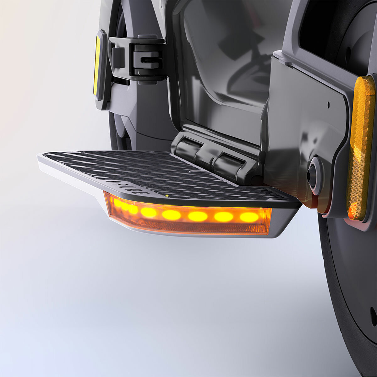 Pure Flex Folding Electric Scooter Charcoal Grey