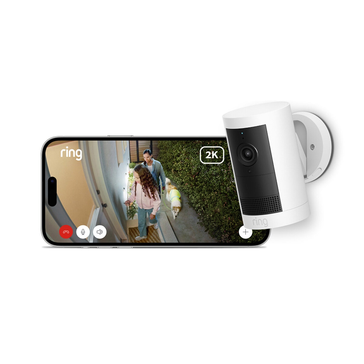 Ring Outdoor Cam 2 Pack With Additional Quick Release Battery