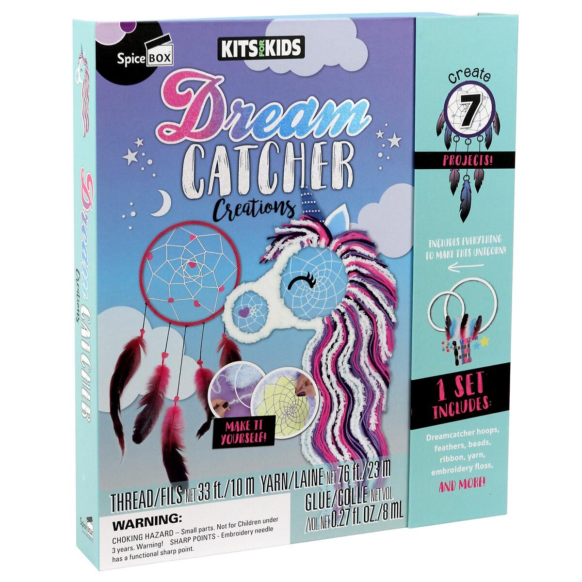 SpiceBox Kits for Kids Dream Catcher Creations (4+ Years)