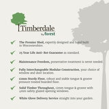 Forest Garden Timberdale 10ft x 8ft 3" (3 x 2.5m) Tongue & Groove Wooden Storage Shed Forest Garden Timberdale 10ft x 8ft 3" (3 x 2.5m) Tongue & Groove Wooden Storage Shed