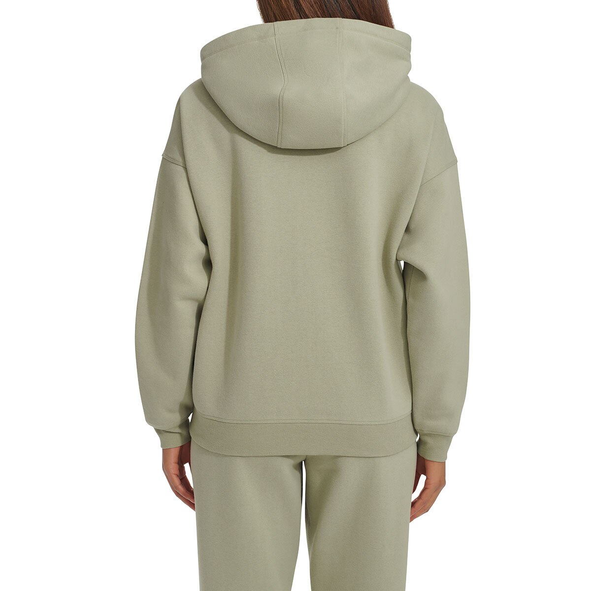 DKNY Sport Fleece Hoodie in Green