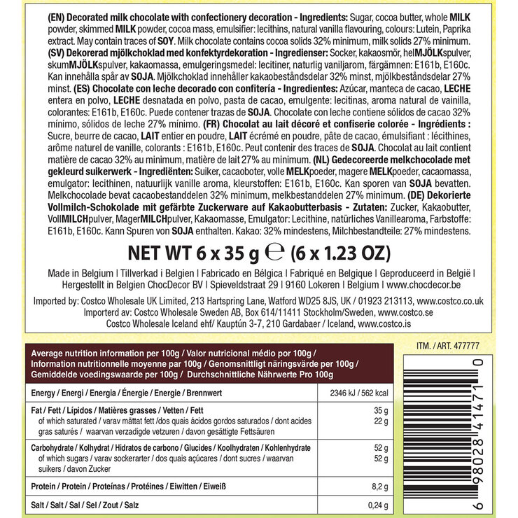 Nutritional Information Nutritional Information