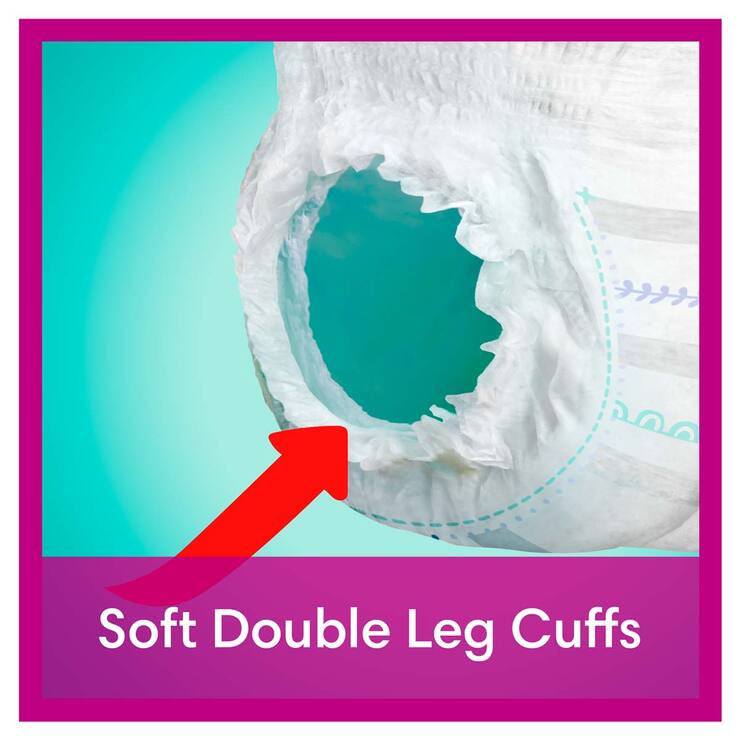 Nappy has Soft Double Leg Cuffs Nappy has Soft Double Leg Cuffs