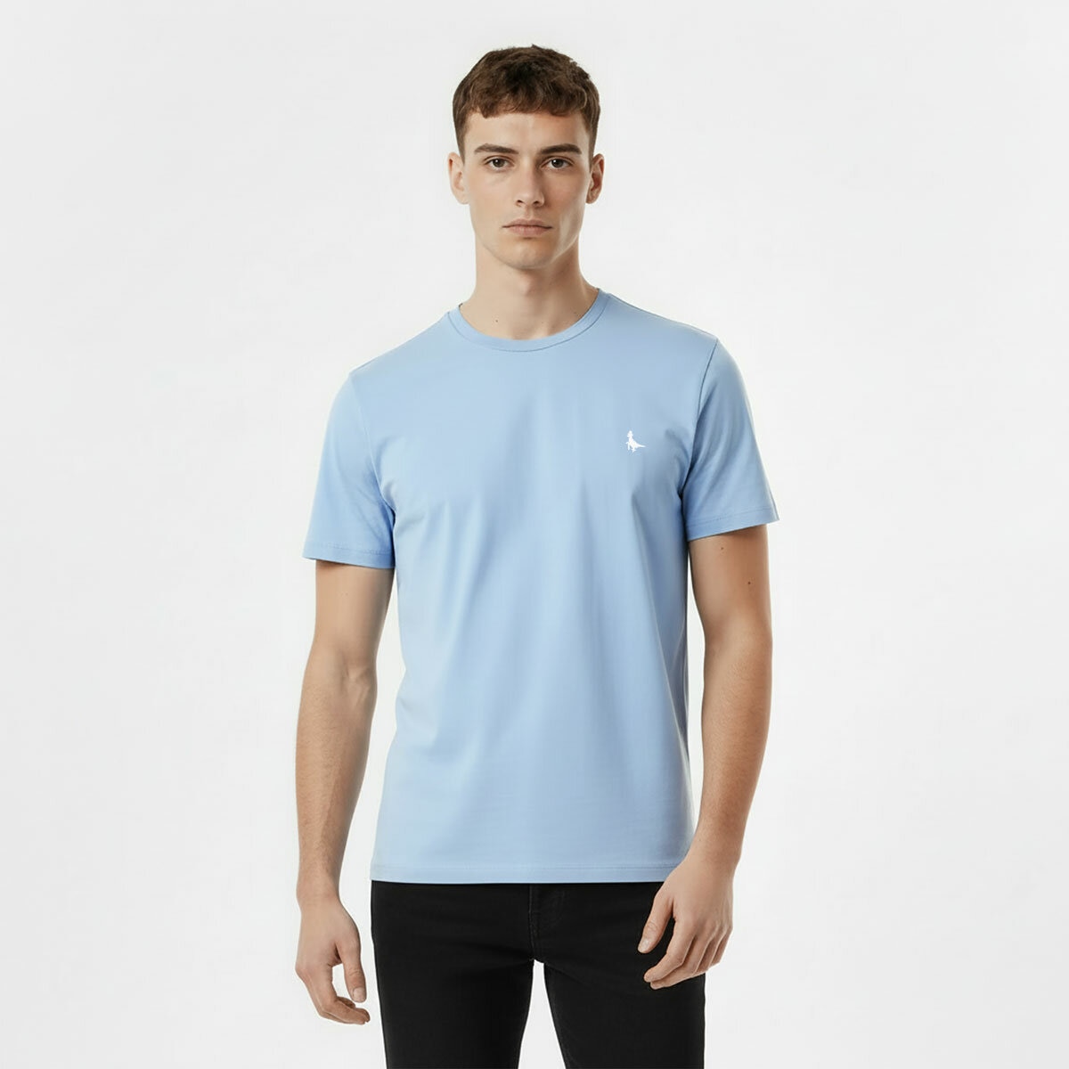 Jack Wills Men's Icon Tee in Light Blue Jack Wills Men's Icon Tee in Light Blue