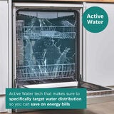 Bosch SMV6ZCX10G Fully Integrated, 14 Place Setting Dishwasher, B Rated
