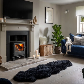 Naturally Sheepskins Long Wool Double Rug, 180 x 55 cm
