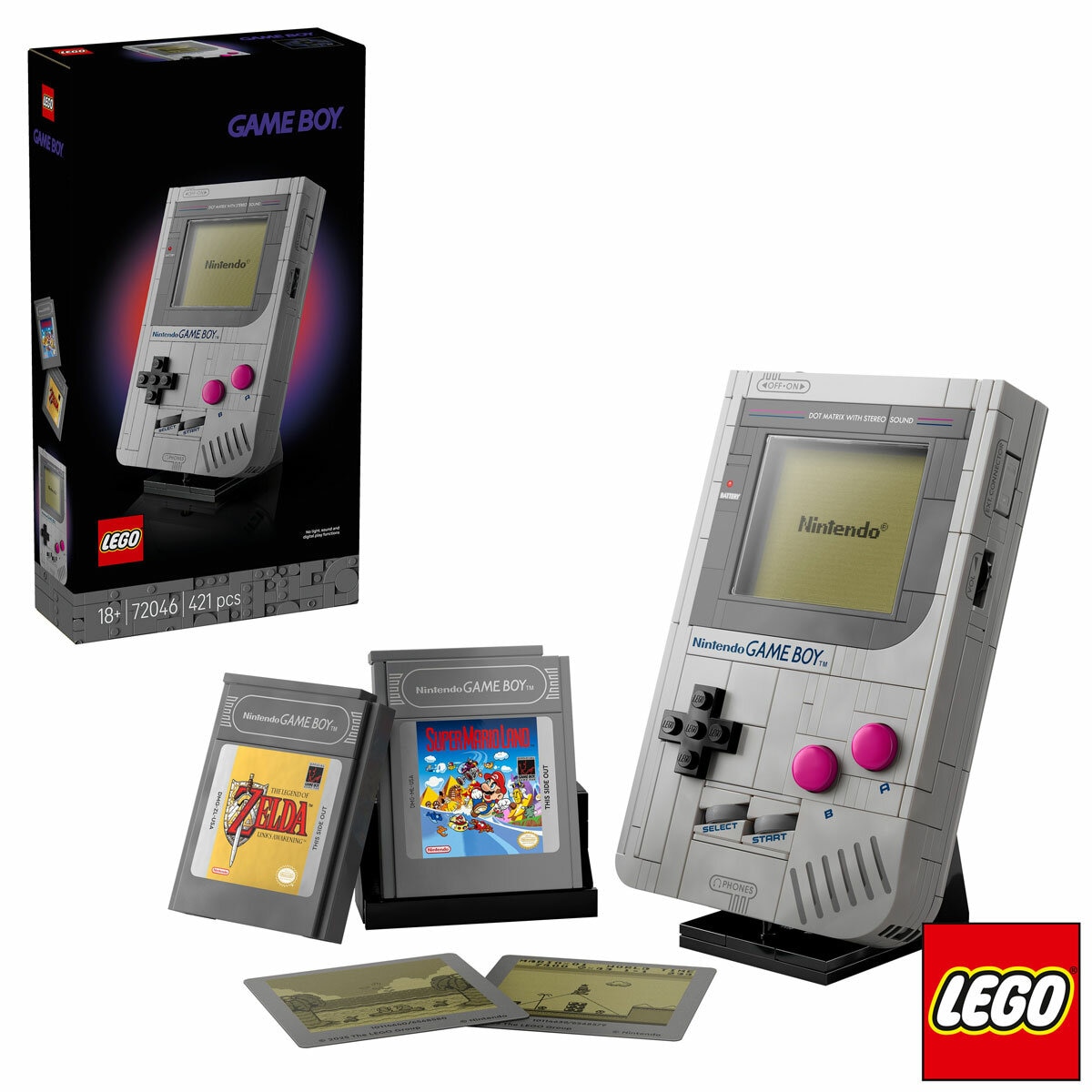 LEGO Super Mario Game Boy - Model 72046 (18+ Years)