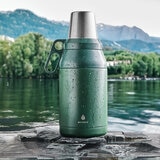 Manna Stack Jug with 4 Stackable Stainless Steel Cups, 1.9L in 2 Colours